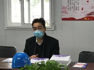 市建設(shè)局黨委書記、局長戴健赴房總集團(tuán)市北32#地塊視察復(fù)工復(fù)產(chǎn)安